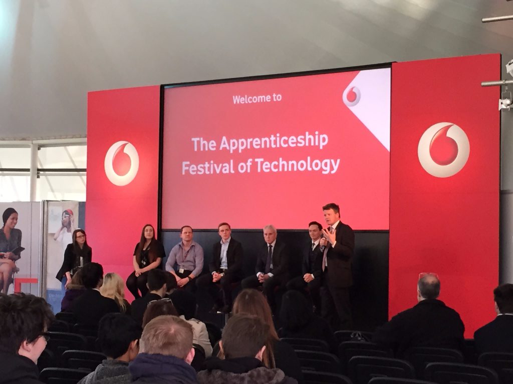 Celebrating Apprenticeships with Vodafone