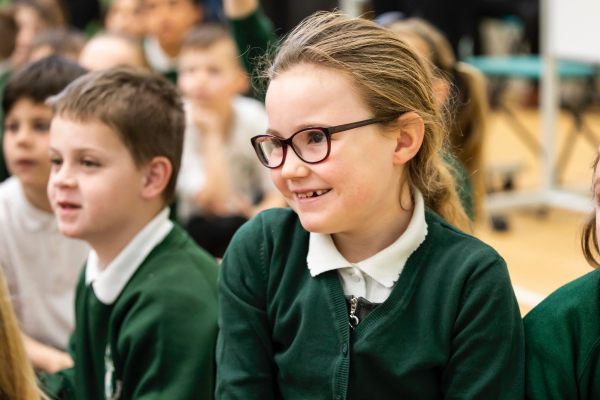 Girl with glasses