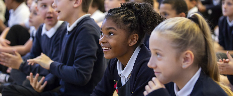 Children in assembly