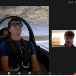 Virtual event with pilot instructor to inspire children