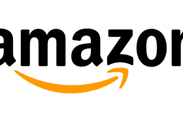 Amazon core logo - with amazon in black and the orange arrow underneath going from a to z