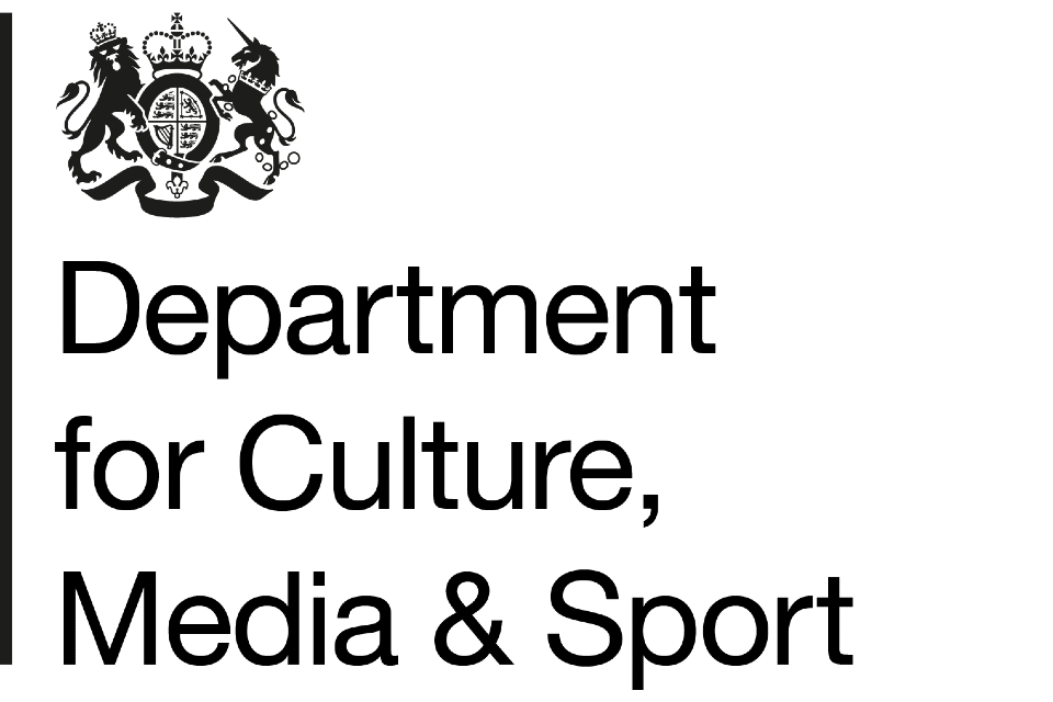 Department for Culture, Media and Sport logo