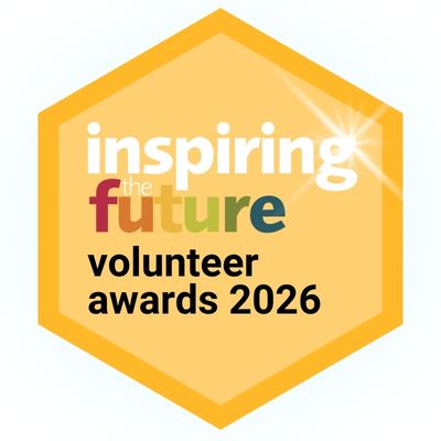 visual of Inspiring the Future Volunteer Award for 2026